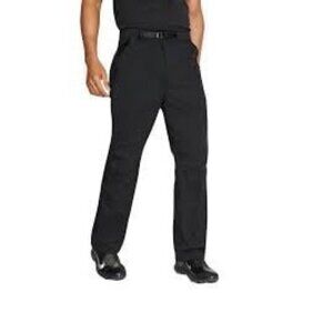 Men's Nike Hypershield Waterproof Golf Pants Black Belted AH0440-010 L Rare